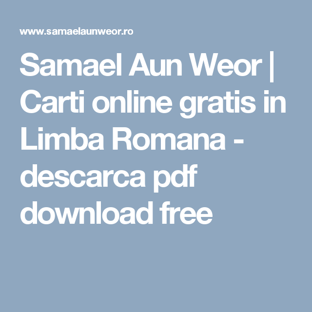 carti in limba romana pdf files
